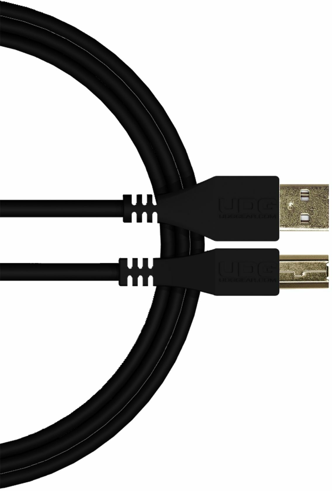 Udg U 95002 Bl (cable Usb 2.0 A-b Noir Droit 2 M) - Kabel - Main picture