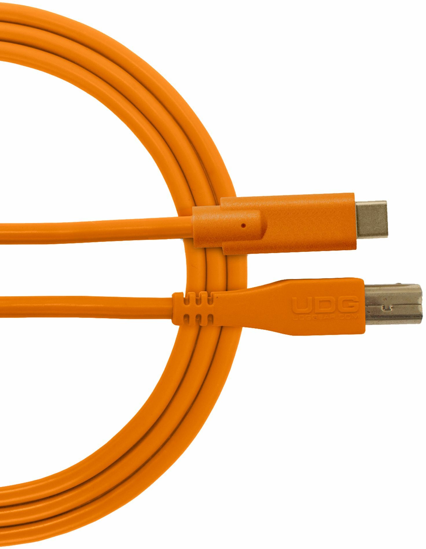 Udg U 96001 Or (cable Usb 2.0 C-b Orange Droit 1.5m) - Kabel - Main picture