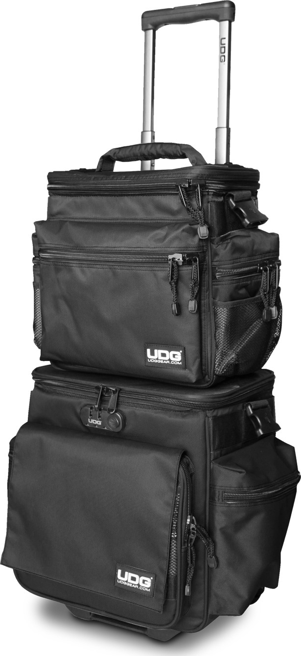 Udg Ultimate Slingbag Trolley Set Deluxe Black, Orange Inside Mk2 (without Cd Wallet 24) - DJ trolley - Main picture