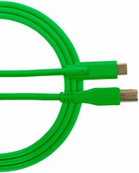 U 96001 GR (Cable USB 2.0 C-B vert droit 1.5M)