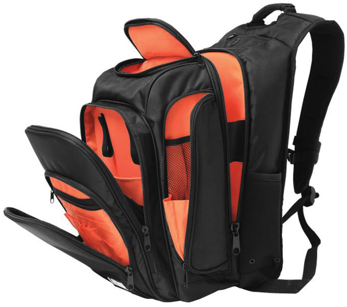 Udg Ultimate Digi Backpack Black/orange - DJ trolley - Variation 2