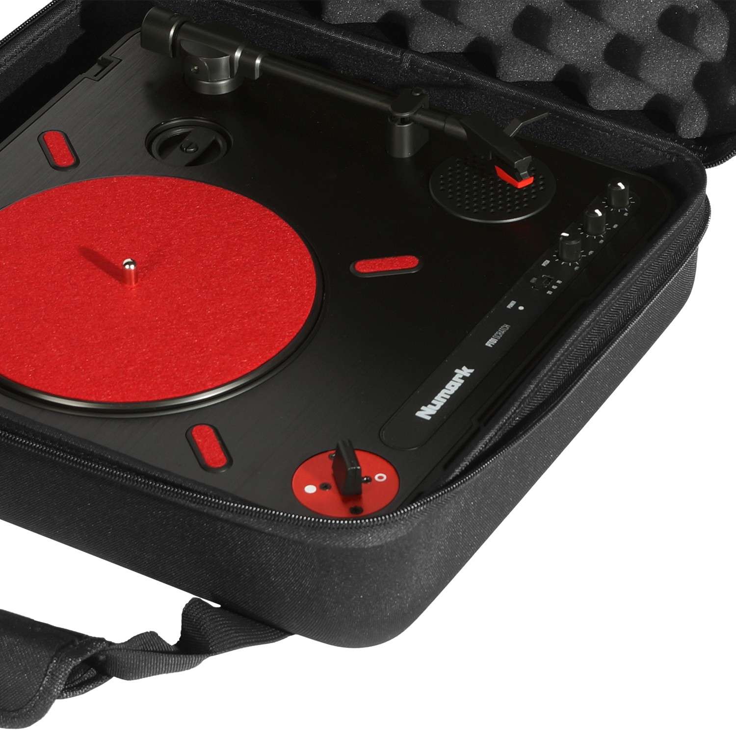 Udg Creator Pioneer Xdj-700 / Numark Pt01 Scratch Turntable Usb Hardcase Black - DJ hoes - Variation 10