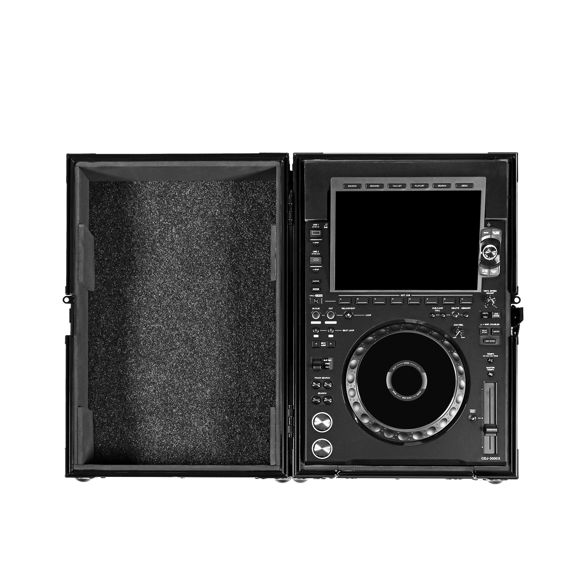 Udg U 91110 Bl (cdj-3000 X) - DJ Flightcase - Variation 1