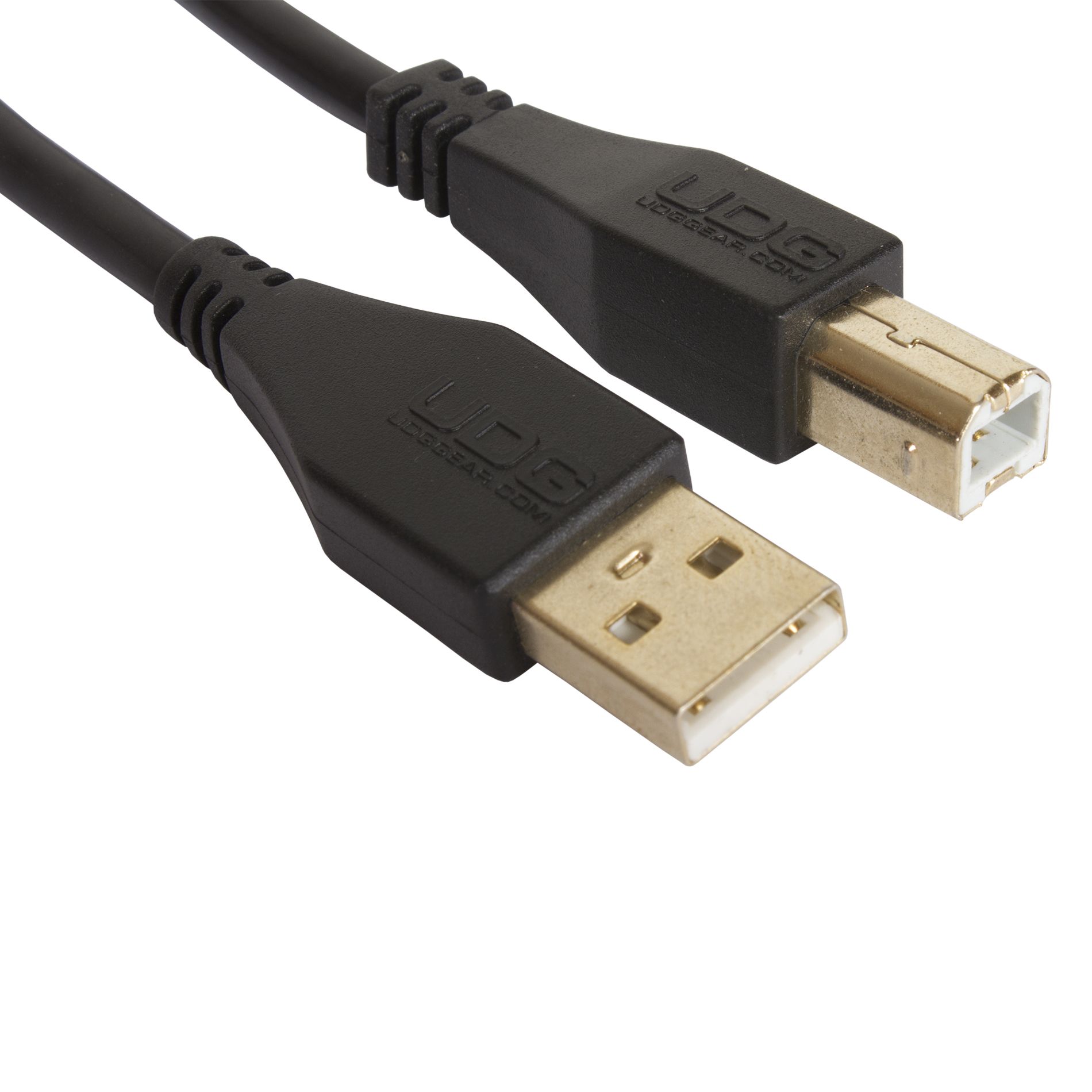 Udg U 95002 Bl (cable Usb 2.0 A-b Noir Droit 2 M) - Kabel - Variation 1