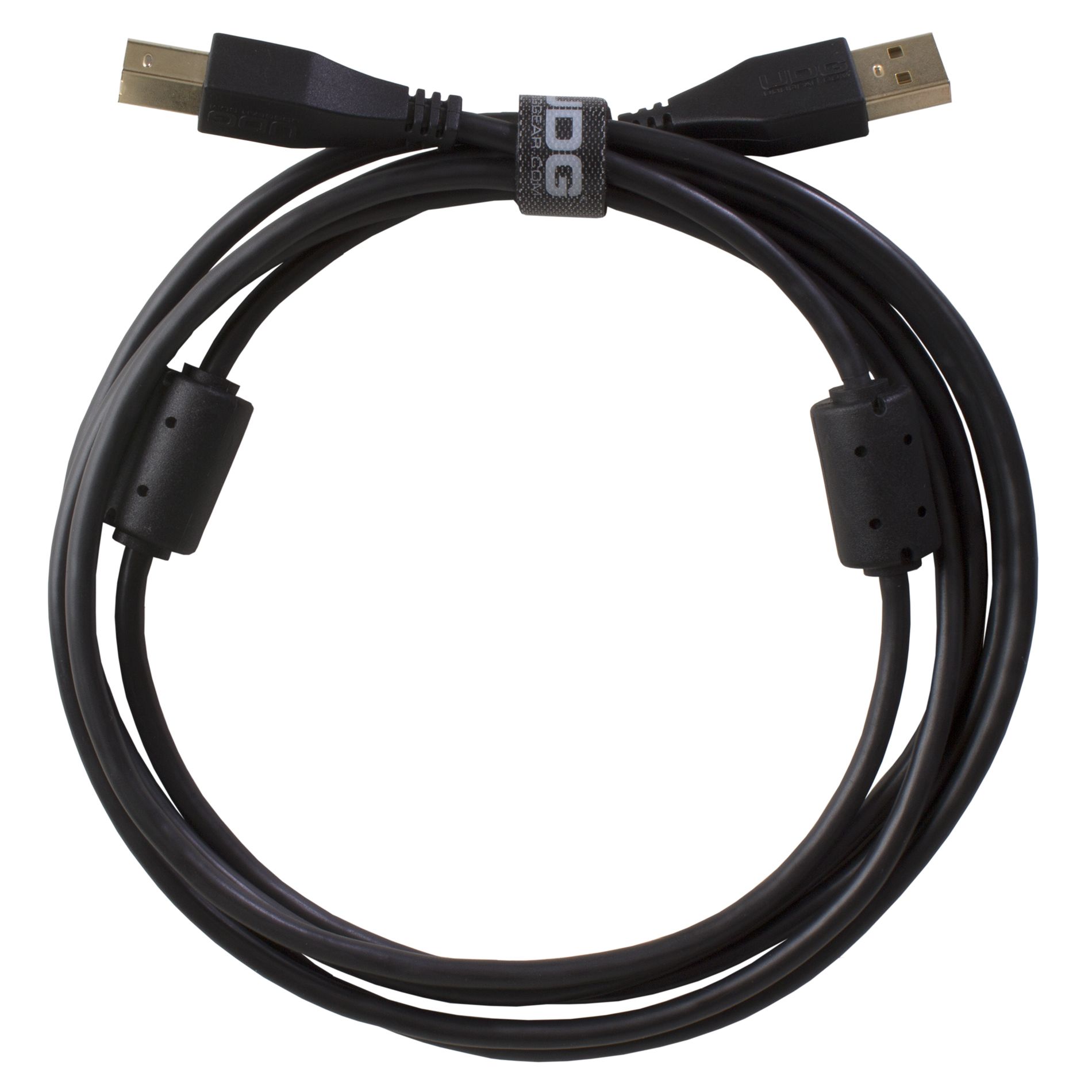 Udg U 95002 Bl (cable Usb 2.0 A-b Noir Droit 2 M) - Kabel - Variation 2