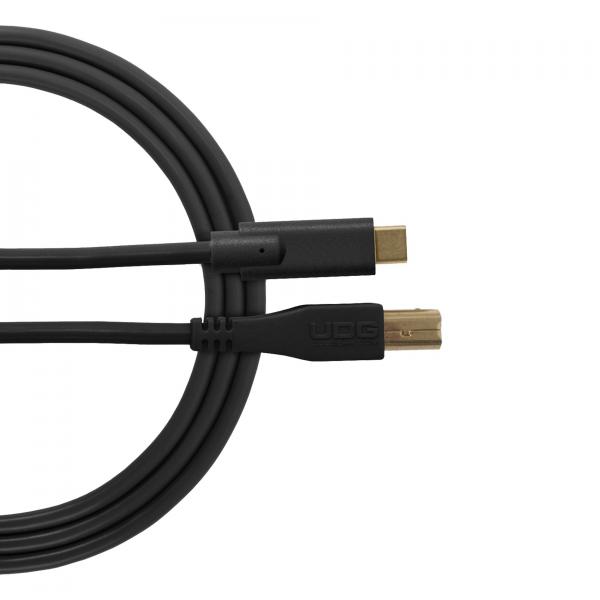 Kabel Udg U 96001 BL (Cable USB 2.0 C-B noir droit 1.5M