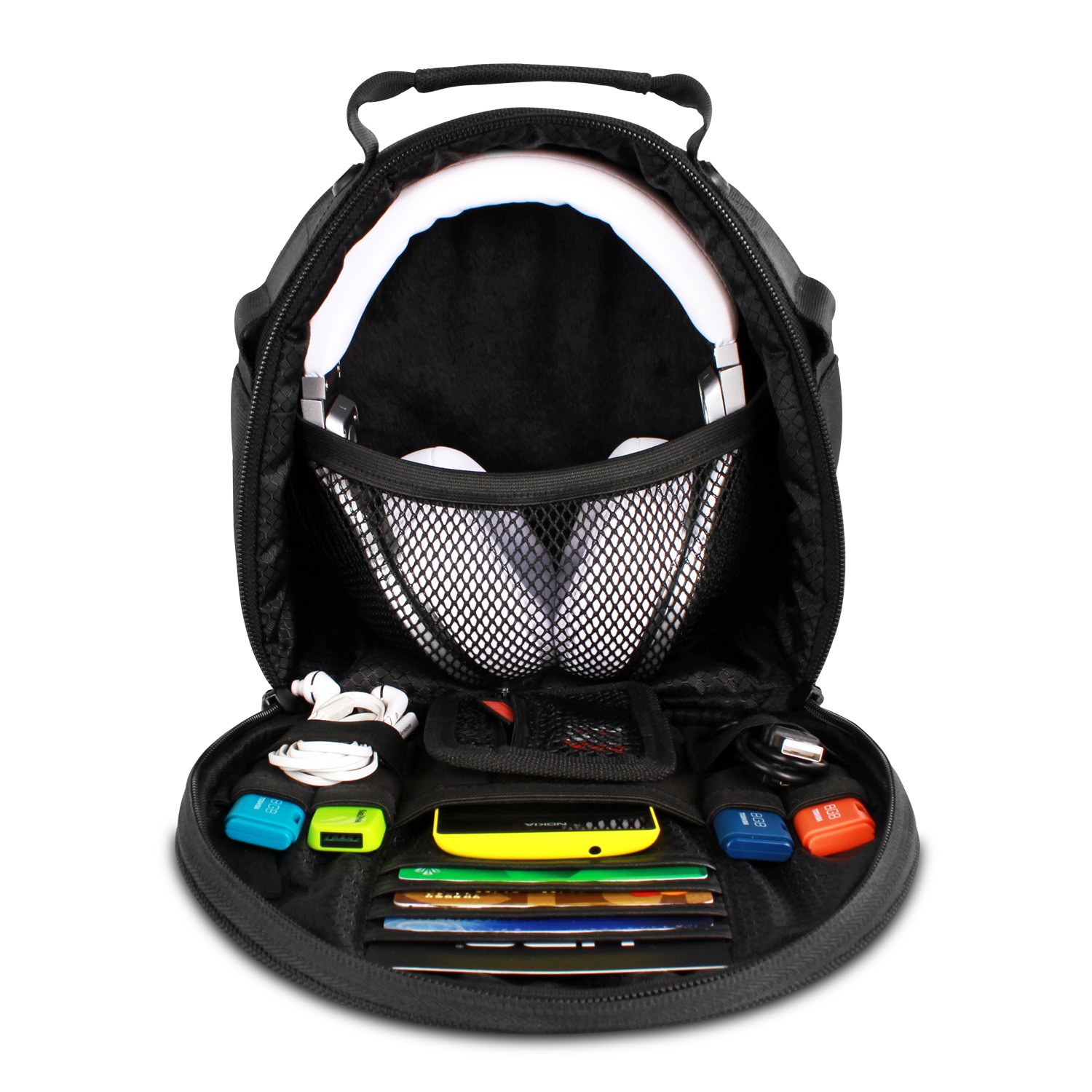 Udg Ultimate Digi Headphone Bag Black - DJ trolley - Variation 1