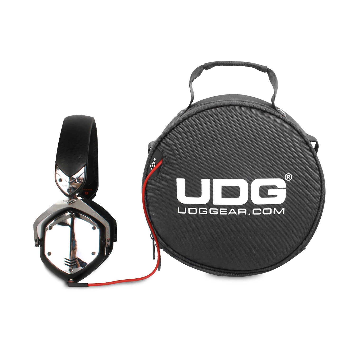 Udg Ultimate Digi Headphone Bag Black - DJ trolley - Variation 2