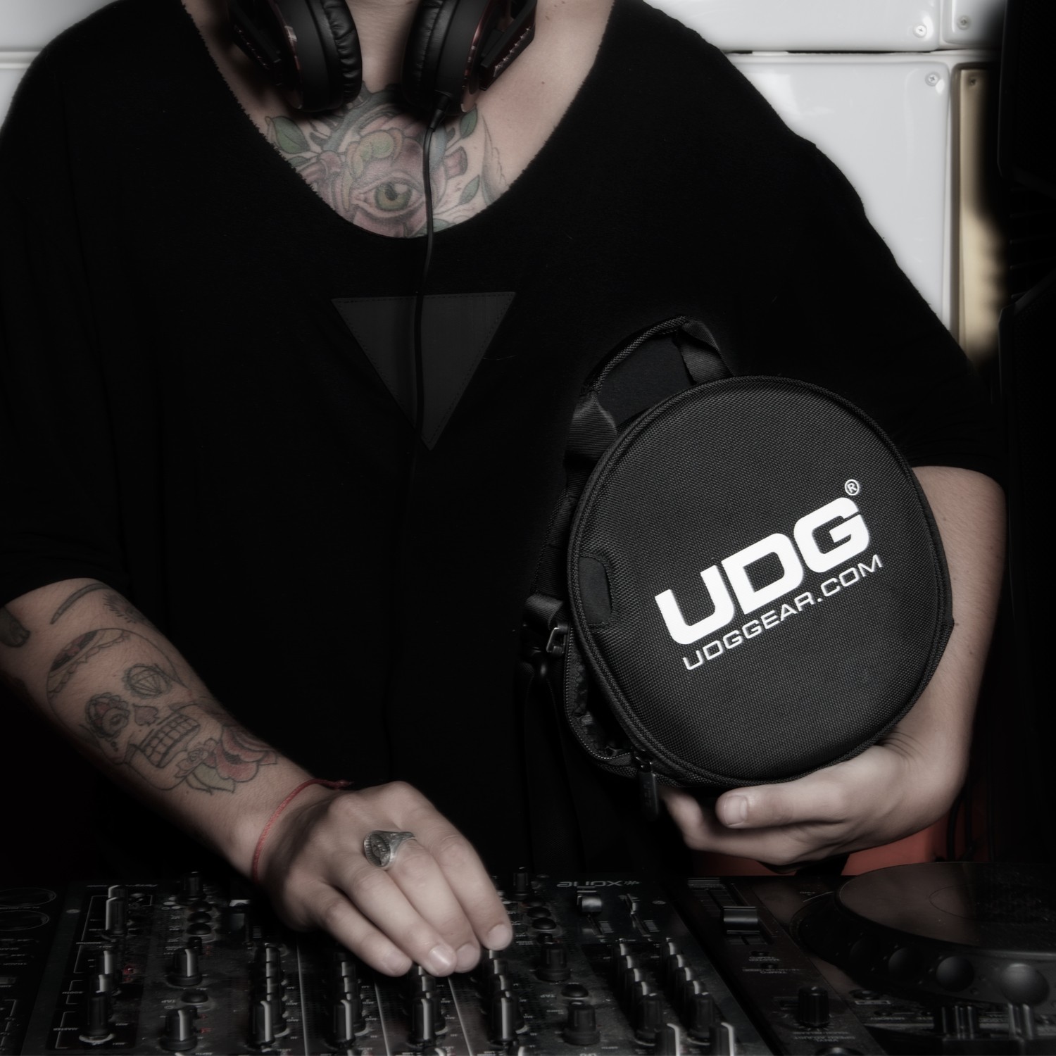Udg Ultimate Digi Headphone Bag Black - DJ trolley - Variation 4