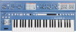 Synthesizer  Udo audio Super 6 Keyboard blue