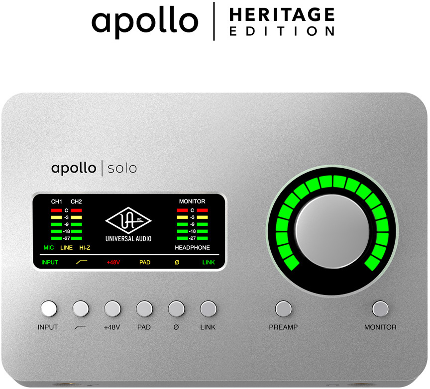 Universal Audio Apollo Solo Usb Heritage Edition - USB audio-interface - Main picture