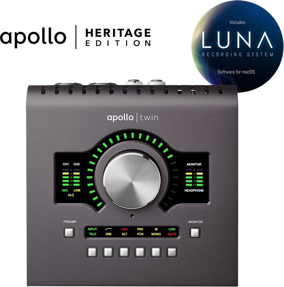Universal Audio Apollo Twin Duo Mkii Heritage Edition - Thunderbolt audio-interface - Main picture