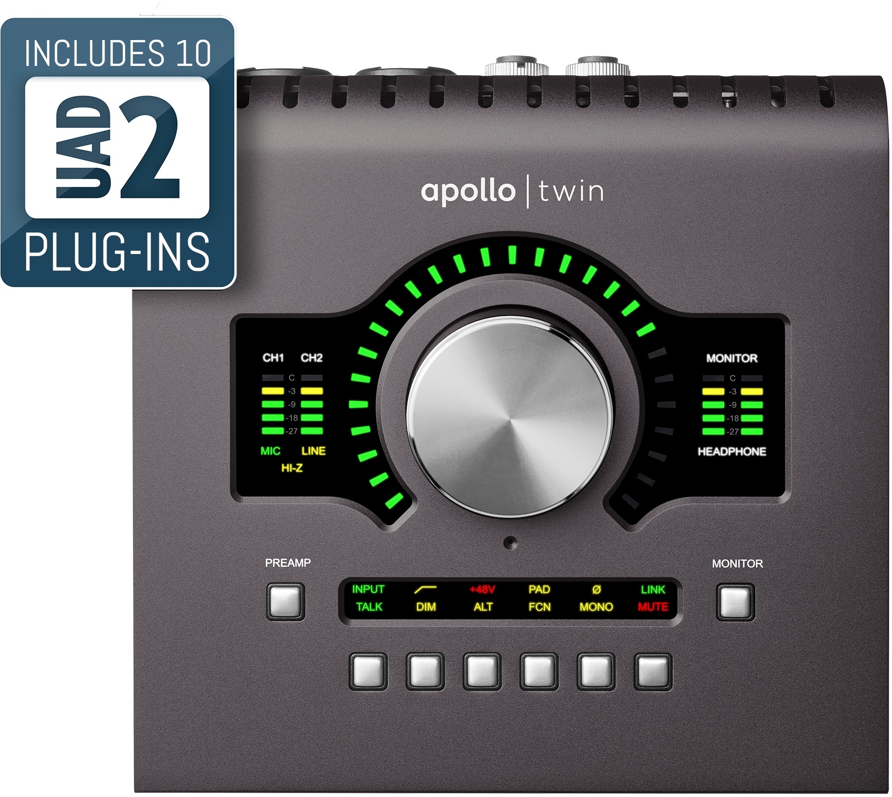Universal Audio Apollo Twin Mkii Quad - Thunderbolt audio-interface - Main picture