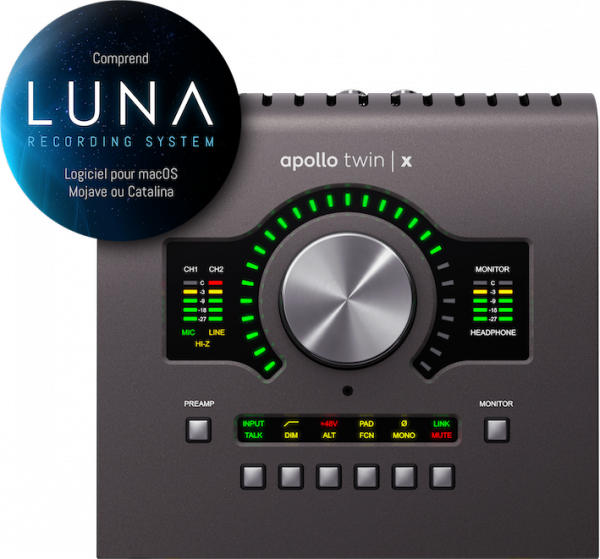 Universal Audio Apollo Twin X Quad - Thunderbolt audio-interface - Main picture