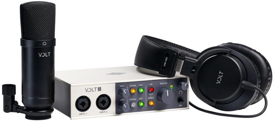 Home studio set Universal audio Bundle Volt 2 Studio Pack