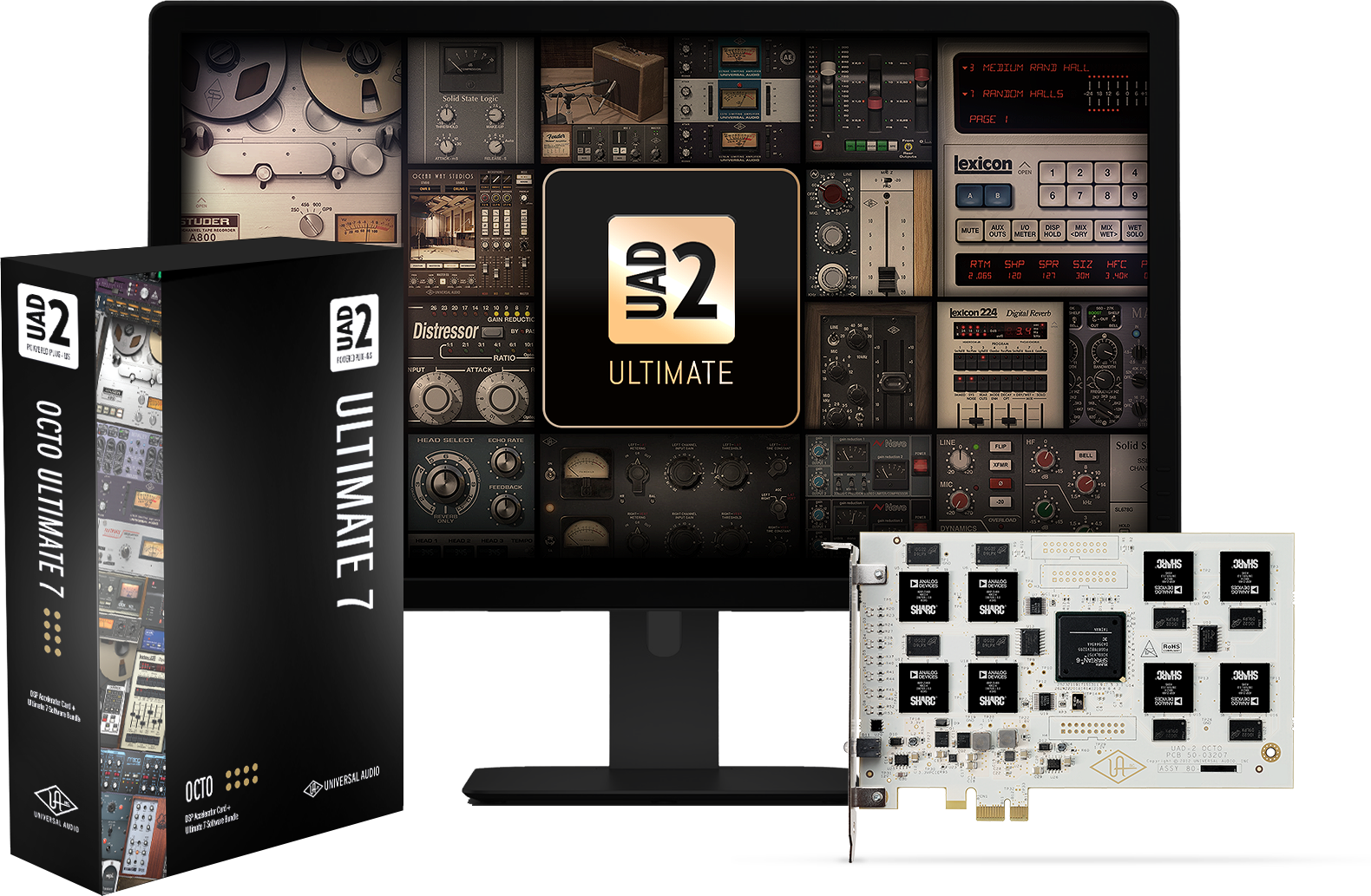 Universal Audio Uad-2 Pci-e Octo Ultimate 7 - Andere formaten (madi, dante, pci...) - Main picture