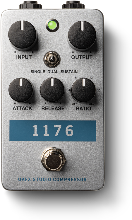 Universal Audio Uafx 1176 Studio Compressor - Compressor/sustain/noise gate effect pedaal - Main picture