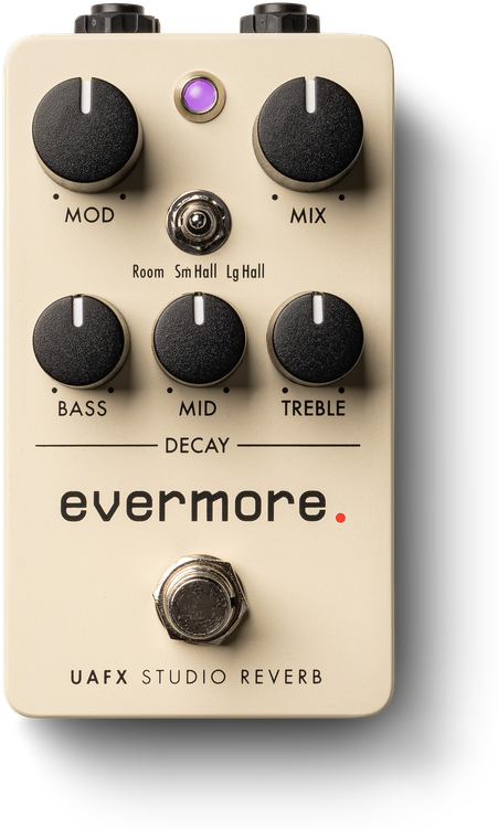 Universal Audio Uafx Evermore Studio Reverb - Reverb/delay/echo effect pedaal - Main picture