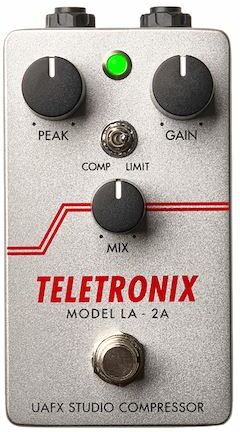 Universal Audio Uafx La-2a Studio Compressor - Compressor/sustain/noise gate effect pedaal - Main picture