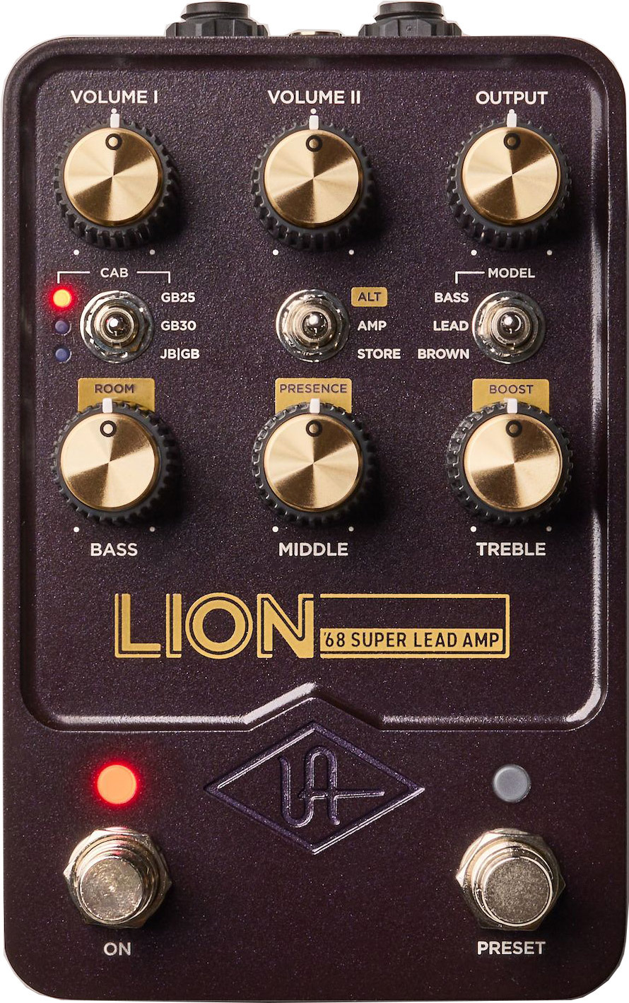Universal Audio Uafx Lion 68 Super Lead Amp - Simulatie van gitaarversterkermodellering - Main picture