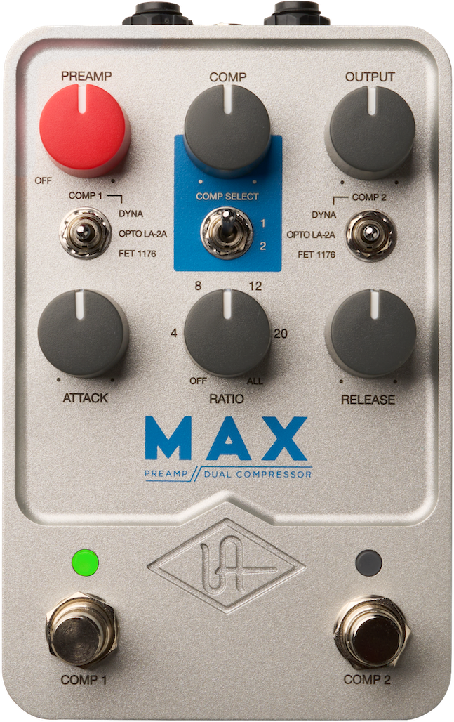 Universal Audio Uafx Max Preamp & Dual Compressor - Compressor/sustain/noise gate effect pedaal - Main picture
