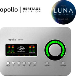 Thunderbolt audio-interface Universal audio Apollo Solo Heritage Edition