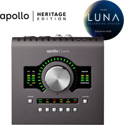 Thunderbolt audio-interface Universal audio Apollo Twin Duo MKII Heritage Edition