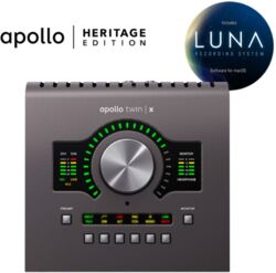 Thunderbolt audio-interface Universal audio Apollo Twin X Duo Heritage Edition