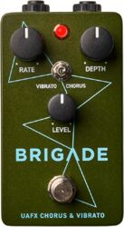 Modulation/chorus/flanger/phaser en tremolo effect pedaal Universal audio Brigade Chorus And Vibrato