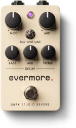 Reverb/delay/echo effect pedaal Universal audio UAFX EVERMORE STUDIO REVERB