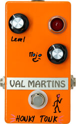 Overdrive/distortion/fuzz effectpedaal Val martins Honky Tonk