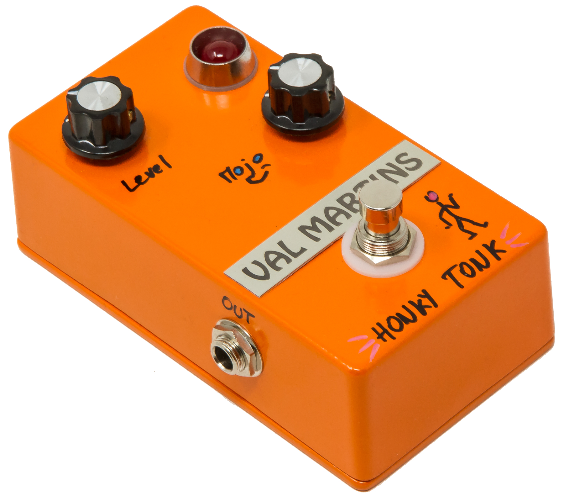 Val Martins Honky Tonk - Overdrive/Distortion/fuzz effectpedaal - Variation 1