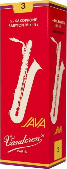 Vandoren Java Filed - Red Cut Boite De 5 Anches Saxophone Baryton N.3,5 - Saxofoon riet - Main picture