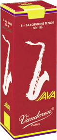 Vandoren Sr2725r Sax Tenor Java Red N2.5 / Boite De 5 - Saxofoon riet - Main picture