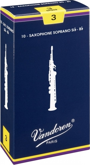 Vandoren Traditionnelles Boite De 10 Anches Saxophone Alto N.1,5 - Saxofoon riet - Main picture