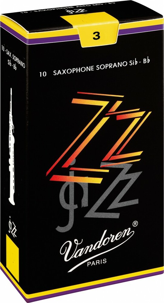 Vandoren Zz Boite De 10 Anches Saxophone Soprano N.3 - Saxofoon riet - Main picture
