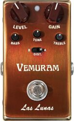 Overdrive/distortion/fuzz effectpedaal Vemuram Las Lunas
