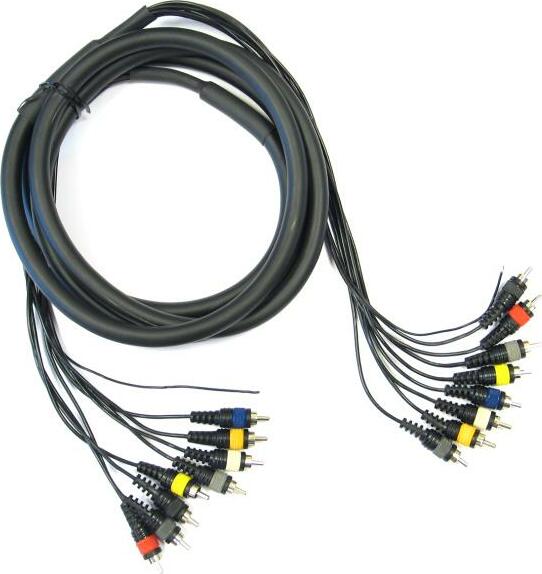 Verb Clb02 030 Octopaire Rca M M 3m - Multi-paar kabel - Main picture