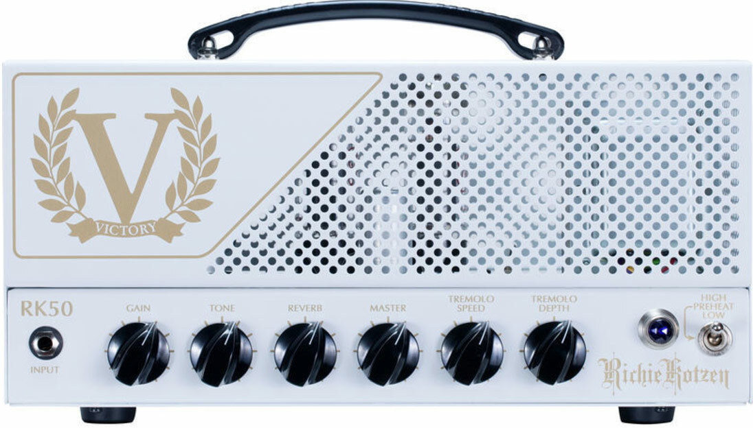 Victory Amplification Richie Kotzen Rk50 Head 9/50w - Gitaarversterker top - Main picture