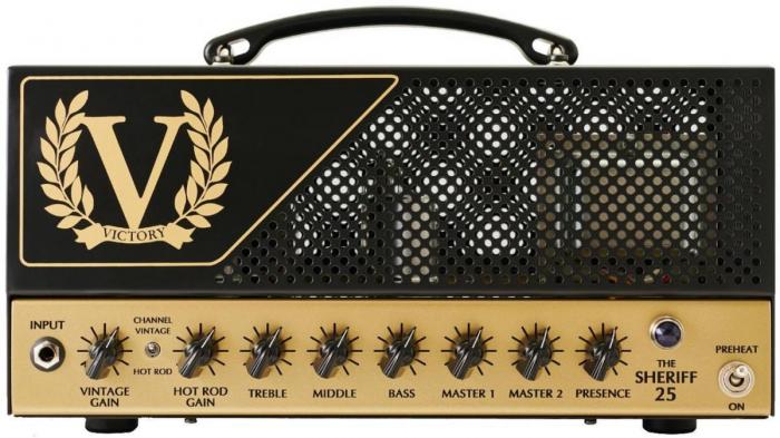 Gitaarversterker top Victory amplification Sheriff 25 Head