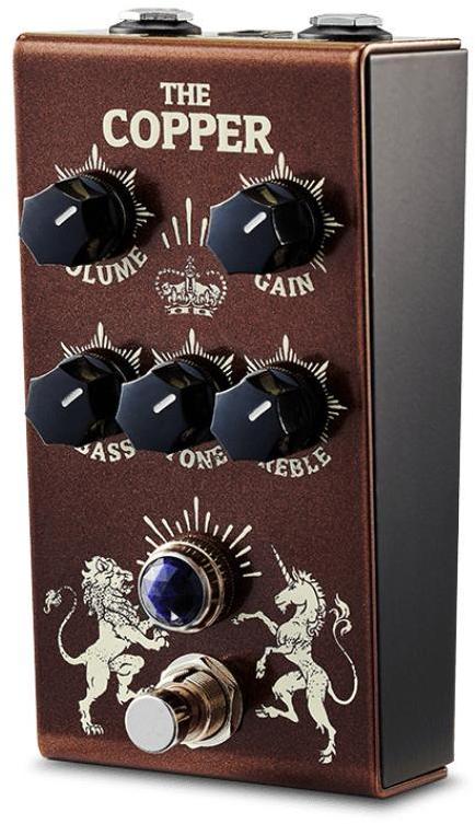 Overdrive/distortion/fuzz effectpedaal Victory amplification V1 Copper