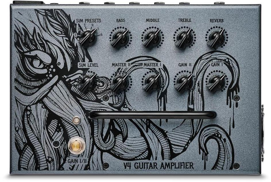 Gitaarversterker top Victory amplification V4 The Kraken Guitar Amp