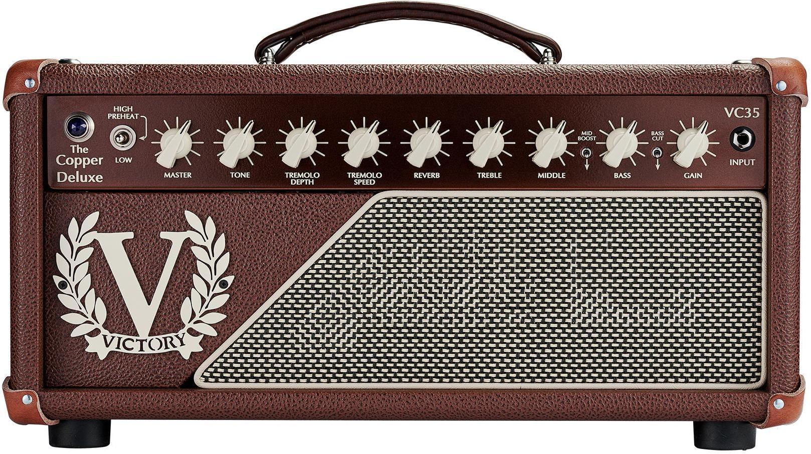 Gitaarversterker top Victory amplification VC35 HEAD DELUXE