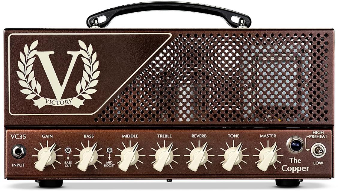 Gitaarversterker top Victory amplification VC35 The Copper Head