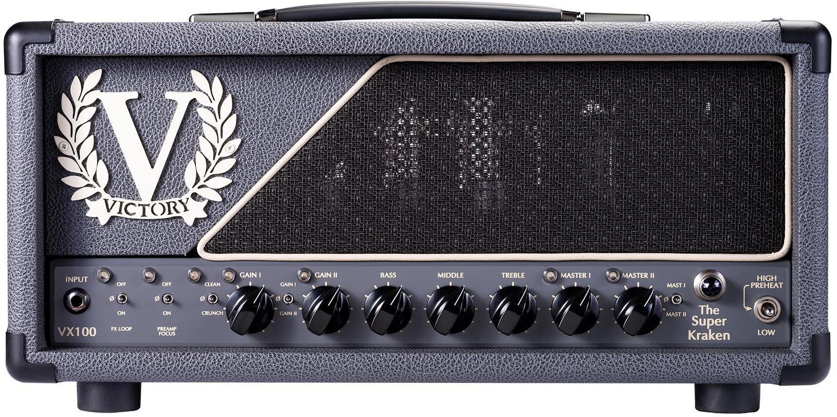 Gitaarversterker top Victory amplification VX100 Super Kraken Head 100W/30W