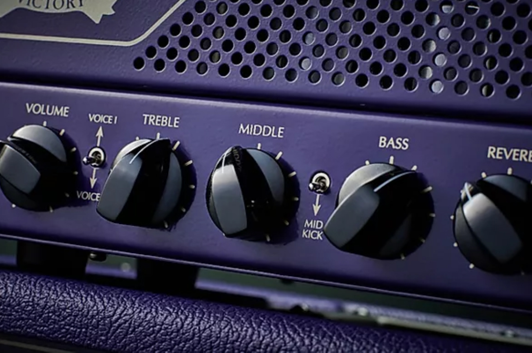 Victory Amplification Danish Pete Dp40 The Duchess Head 0,5/1,5/7/42w Purple - Gitaarversterker top - Variation 2