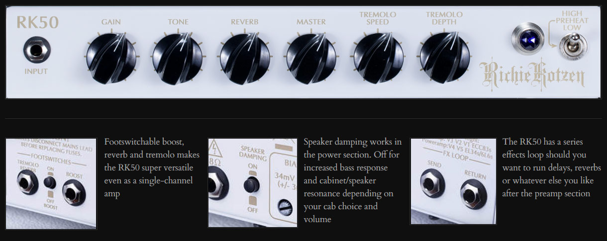 Victory Amplification Richie Kotzen Rk50 Head 9/50w - Gitaarversterker top - Variation 2