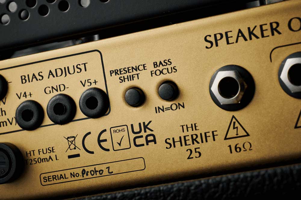 Victory Amplification Sheriff 25 Compact Head 25w El86/el84 - Gitaarversterker top - Variation 2