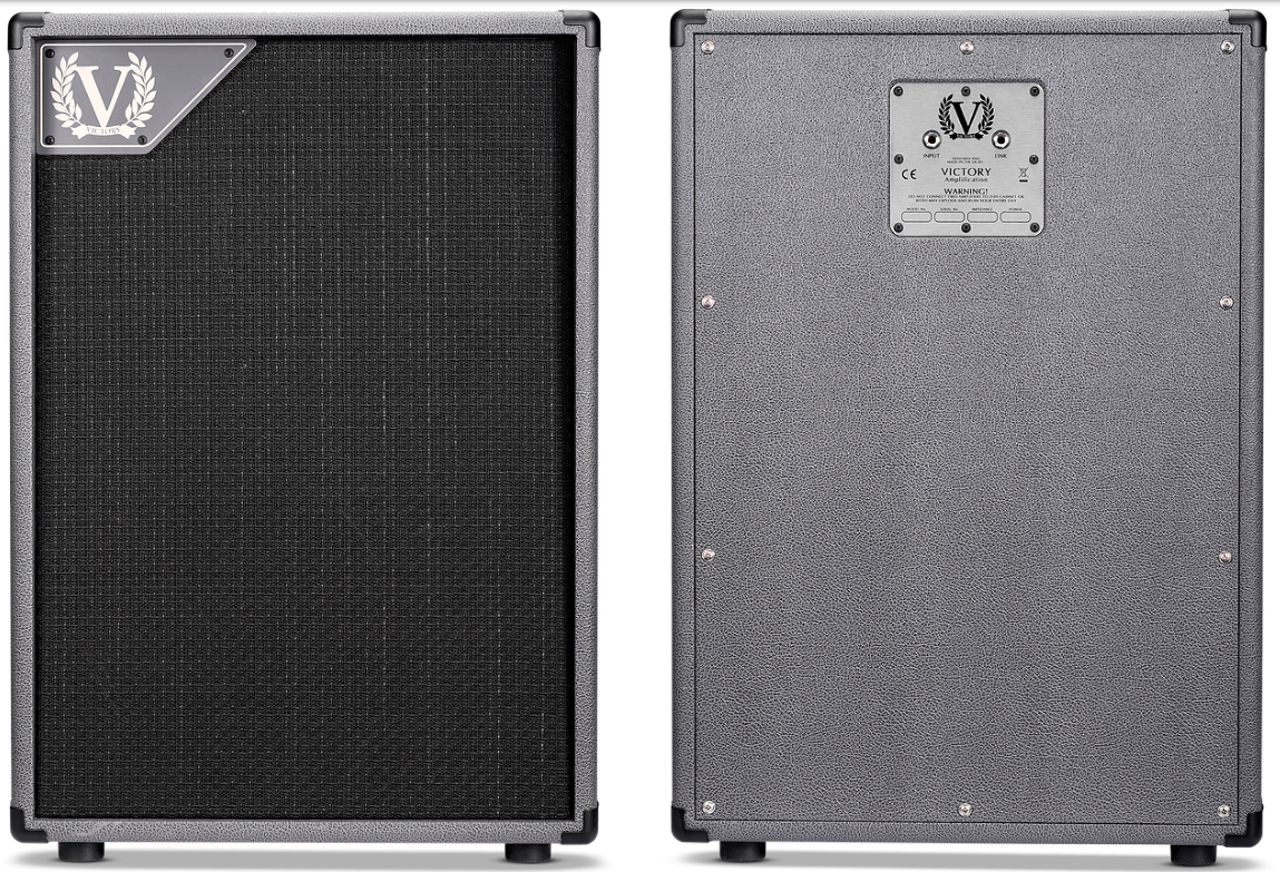 Victory Amplification V212-vg 2x12 120 Watts 16-ohms Grey - Elektrische gitaar speakerkast - Variation 1