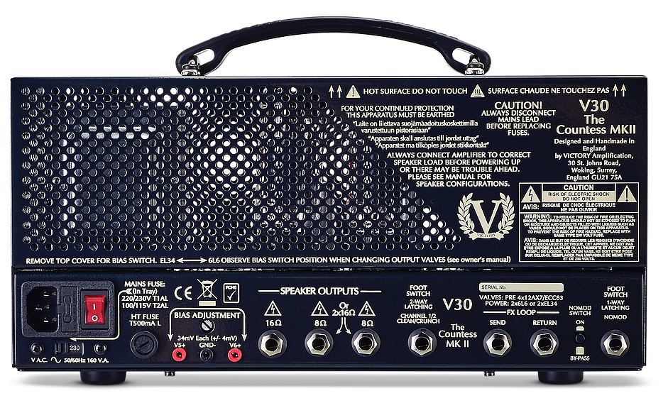 Victory Amplification V30h The Countess Head Mkii 6-42w - Gitaarversterker top - Variation 2